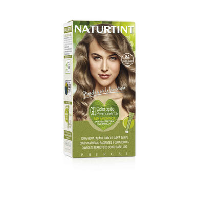 Coloração Permanente 8A Louro Claro Cinza 170ml - Naturtint - Crisdietética