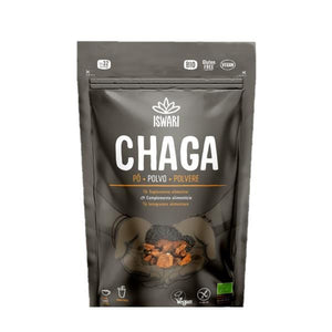 Organic Chaga Mushroom Powder 100g - Iswari - Crisdietética