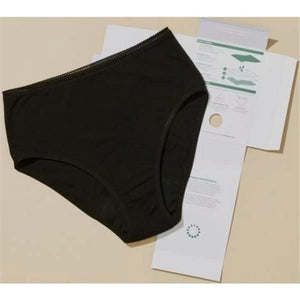 Rise Menstrual Underwear - Black Size S 34-36 - AllMatters - Crisdietética