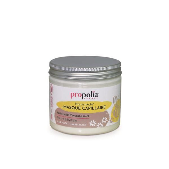 Máscara Capilar Bio C/ Mel, Manteiga de Karité e Óleo de Abacate 200ml - Propolia - Crisdietética