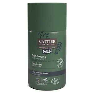 Roll-On Deodorant Freshness 24h Men 50ml - Cattier - Crisdietética