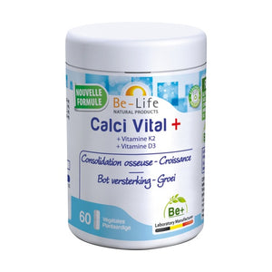 Calci Vital - 60 粒胶囊 - Be Life