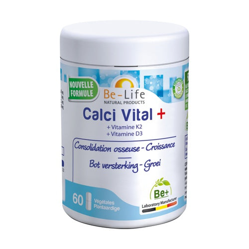 Calci Vital - 60 cápsulas - Be Life