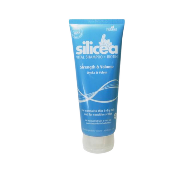 Silicea Vital Shampoo + Biotina 200ml - Hubner - Crisdietética