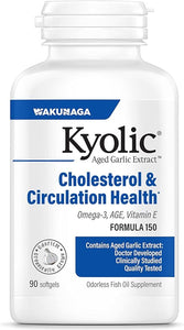 Formula 150 膽固醇與循環 90 粒膠囊 - Kyolic - Crisdietética