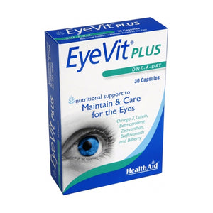 Eye Vit Plus 30 粒胶囊 - 健康援助 - Crisdietética