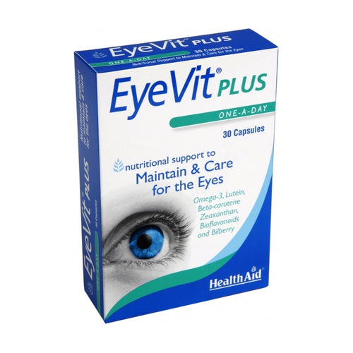 Eye Vit Plus 30 Cápsulas - Health Aid - Crisdietética