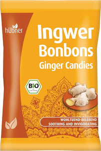 Ingwer-Ingwer-Bonbons 70 gr - Hubner - Crisdietética