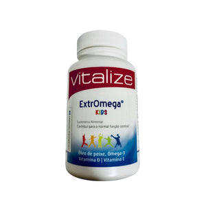 Vitalize - Extromega kids - 60 cáps - Crisdietética