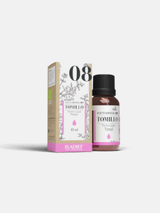 Essential Oil 08 Bio Thyme 15ml - Eladiet - Crisdietética