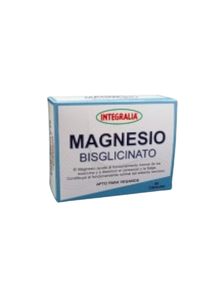 Magnésio Bisglicinato 60 Cáps - Integrália - Crisdietética