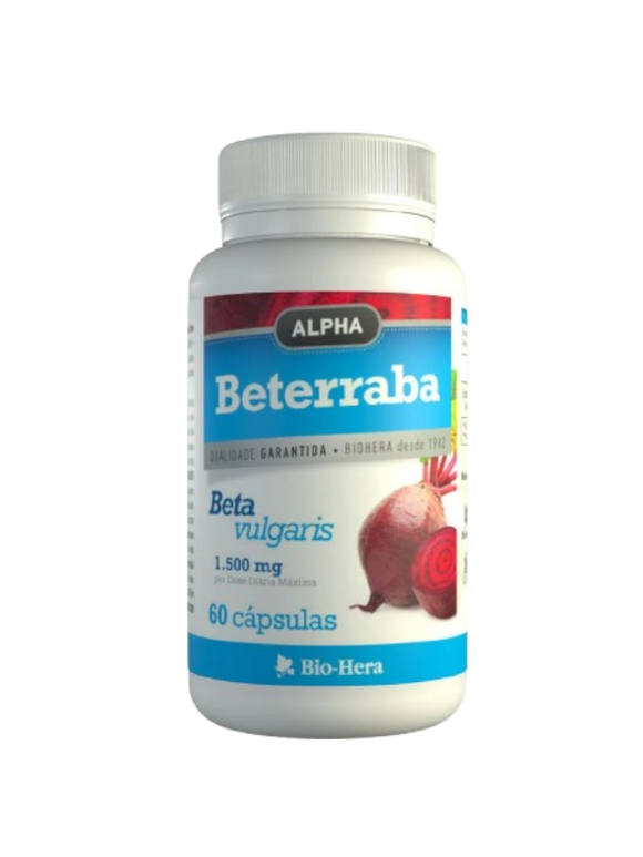 Alpha Beterraba - 60 Cáps - Bio-Hera