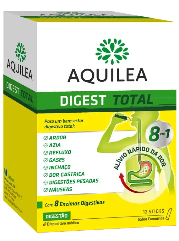 Aquilea Digest Total 12 Sticks - Uriach