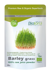 Polvo de jugo crudo de hierba de cebada 150g - Biotona - Crisdietética