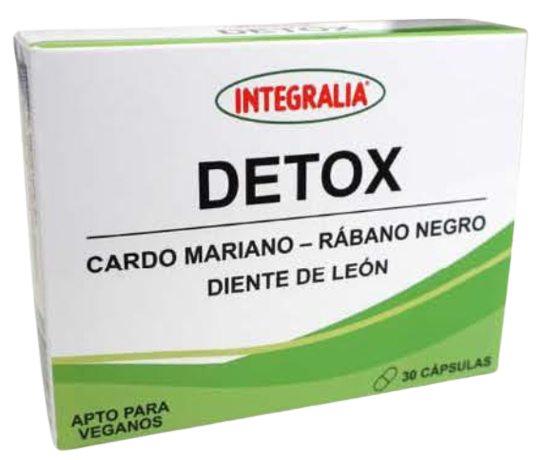 Detox 30 Cápsulas - Integralia - Crisdietética