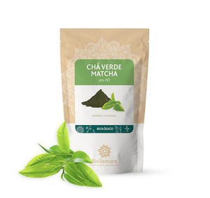 Matcha Green Tea Powder 125g - Biosamara - Crisdietética