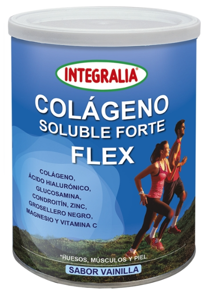Colagénio Forte Flex Sabor Baunilha 400gr- Integralia - Crisdietética