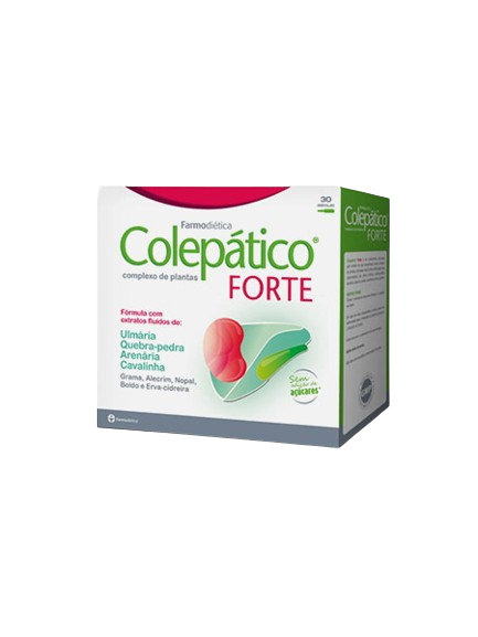 Colepático Forte 30 Ampolas - Farmodiética - Crisdietética