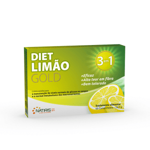 DietLimão Gold 3 in 1 60 comp - Natiris - Crisdietética