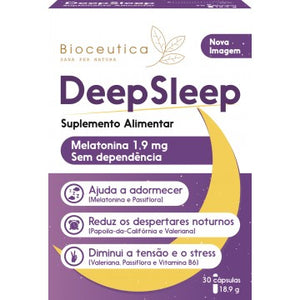 DeepSleep 30 Kapseln - Bioceutica - Crisdietética