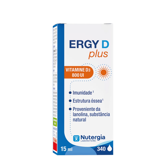 Ergy D Plus 15ml - Nutergia