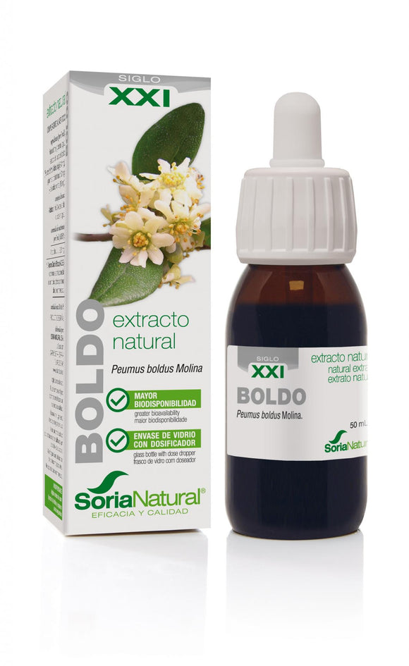 Boldo Extrato Natural 50 ml - Soria Natural - Crisdietética