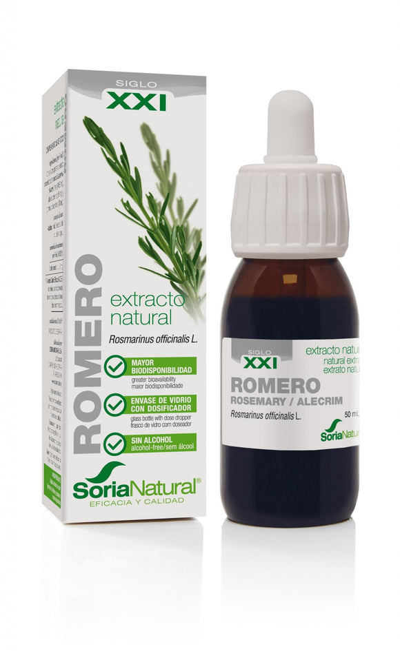 Alecrim Extrato Natural 50 ml - Soria Natural - Crisdietética
