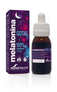 100 % reine Melatonintropfen 50 ml – Soria Natural – Crisdietética