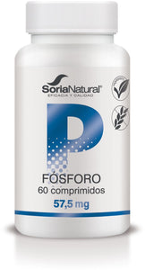 Phosphorus 60 Tablets - Soria Natural - Crisdietética