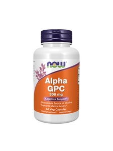 Alpha GPC 60 vegetarian capsules - Now - Crisdietética