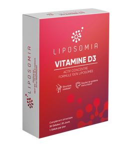 Vitamina D3 30 Cápsulas - Liposomia - Crisdietetica