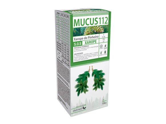 Mucus 112 Xarope 150ml - Dietmed - Crisdietética