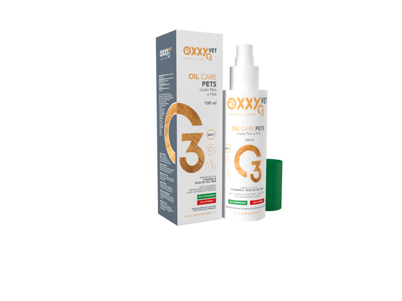 Oxxy O3 VET Oil Care Pets 100ml - 2M Pharma - Crisdietética