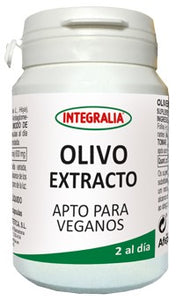 Oliveira 提取物 60 粒胶囊 - Integralia - Crisdietética