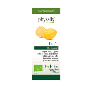 Aceite Esencial Limón 10ml - Physalis - Crisdietética