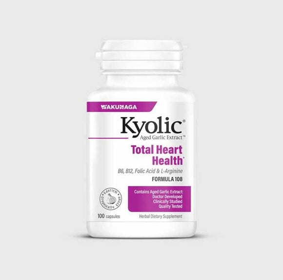 Formula 108 Total Heart Health 100 cápsulas - Kyolic - Crisdietética