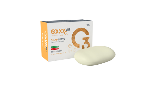 Oxxy O3 VET Soap Pets 150g - 2M Pharma - Crisdietética