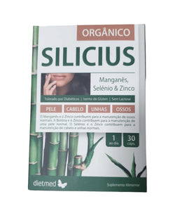 Organic Silicius 30 capsules - Dietmed - Crisdietética