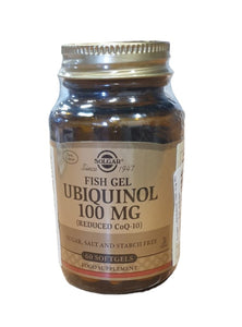 Solgar - Ubichinolo 100 mg 60 Pesce Softgel - Crisdietética