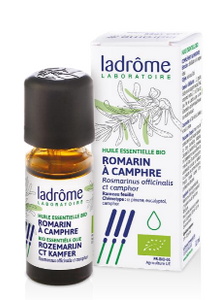 Essential Oil Rosemary QT Camphor Bio 10ml - Ladrôme - Crisdietética