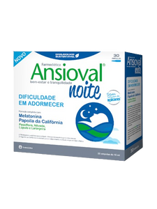 Ansioval Night 30 Ampoules - Farmodiética - Crisdietética