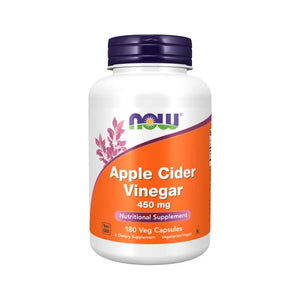 Apple Cider Vinegar Diet 180 capsules -Now - Crisdietética