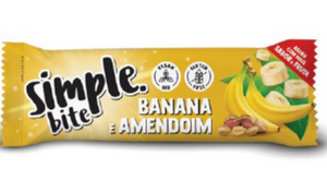 Barra Energética Bio Banana e Amendoim 35g- Simple - Crisdietética