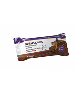 Barritas: Herbopuntia Saciantes de Chocolate (176KCAL) 35g- Herbora - Crisdietética