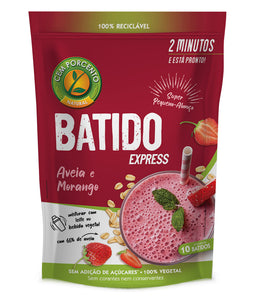 草莓快遞超級早餐燕麥冰沙 300 克 - 百分百 - Crisdietética