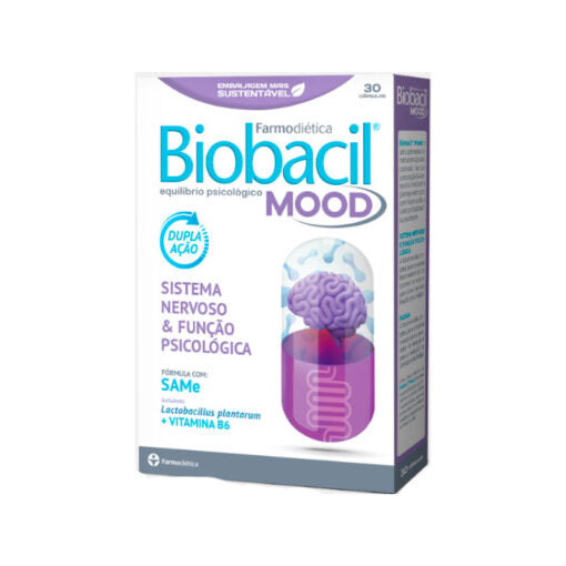 Biobacil Mood 30 Cáps - Crisdietética