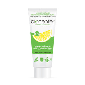Limao Eco-Bio Toothpaste 100ml - Biocenter - Crisdietética