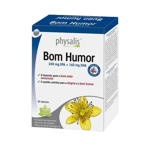 Bom Humor 30 Cápsulas - Physalis - Crisdietética