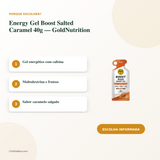 Energy Gel Boost Salted Caramel 40g — GoldNutrition — imagem 2