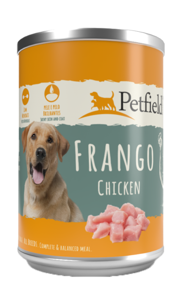 WetFood Dog Chicken 410g *24 Units - Petfield - Crisdietética
